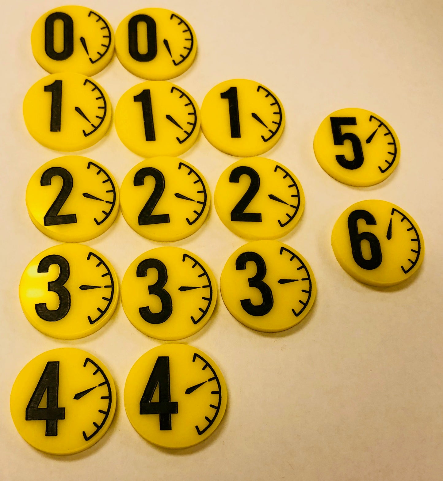 Aircraft Fuel Range Markers (Acrylic)