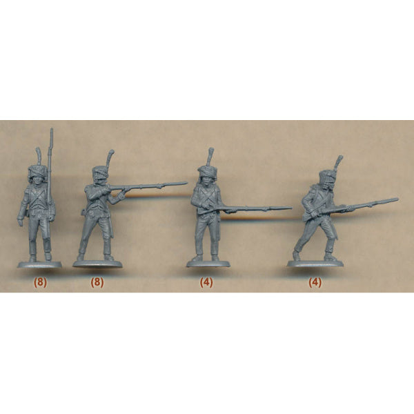 1/72 Waterloo Nassau Infantry (96) (HaT)