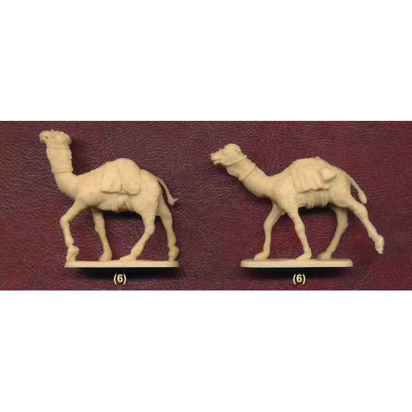 1/72 Colonial Wars Taaishi Camely (15 Figs & 12 Camels) (HaT)