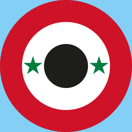 Decal Sheet, Syria (1981-P)
