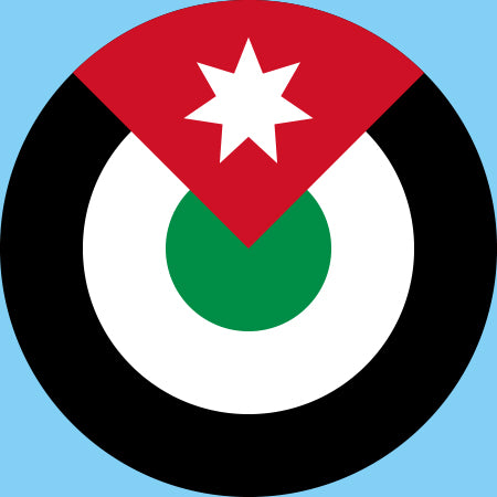 Decal Sheet, Jordanian Air Force (1955-P) Arab Legion Air Force (1949-55)