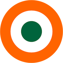 India (1948-P) /Pacific Coalition Airforce Roundel