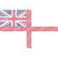 HBG UK, Australia, and Canada Naval Ensign (1911-1967) Build Plate Flag