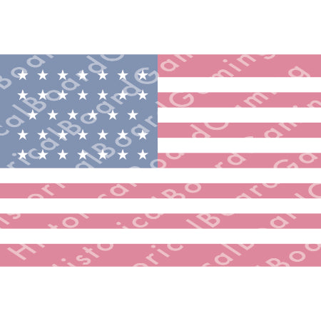 HBG USA (1861-1863) Build Plate Flag