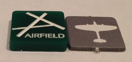 Cold War Airbase (Small) Marker (Acrylic) x5