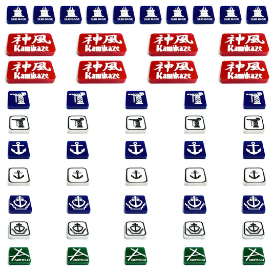 Markers Base Set (Global War 1936) 108/set