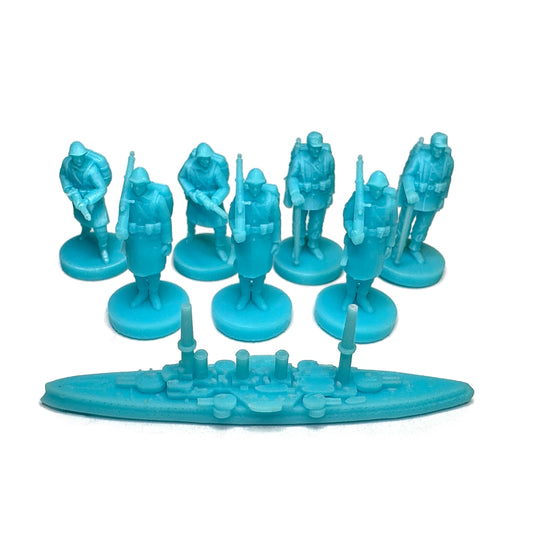 Greek Base Set (3D Printed) 8/set