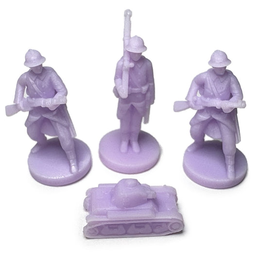 Belgium Base Set (3D Printed) 4/set