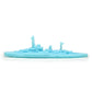 Courbet Battleship (3D Printed) xONE