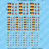 Decal Sheet, East Germany GW-1985