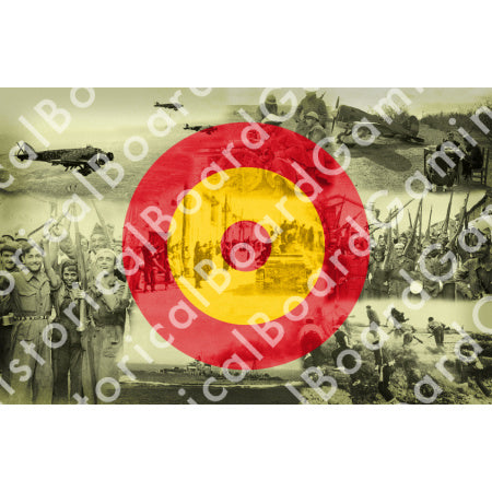 HBG Battle Labels-Nationalist Spain C Montage w/ Roundel