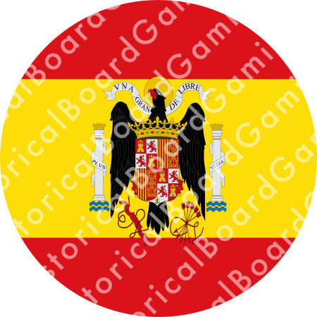 HBG Battle Labels-Nationalist Spain Flag Roundel
