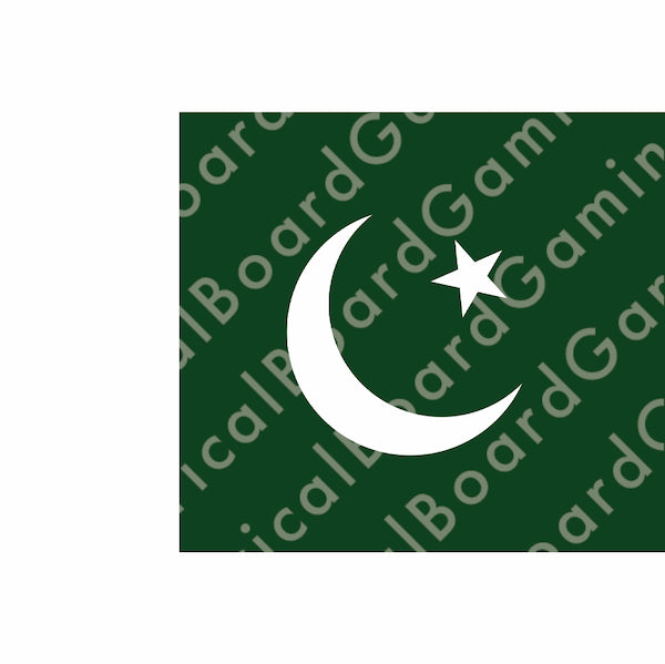 HBG Battle Labels- Pakistan Flag (1947-P)