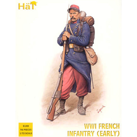 1/72 WWI French Infantry Box (HaT)