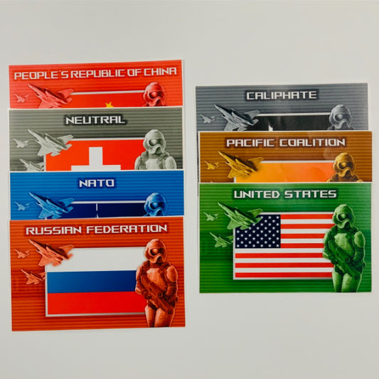Flag & Soldier Decal Set for 2025 Meltdown (7/set)