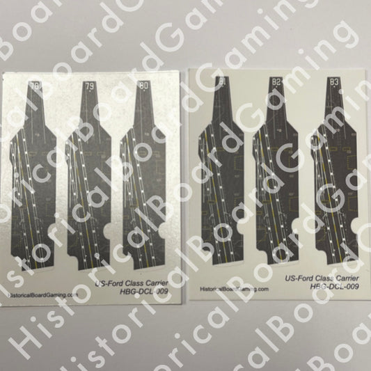Decal Sheets, Ford Class Carrier