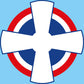 Decal Sheet, Yugoslav Air Force Roundel (1929-41)