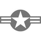 Decal Sheet, U.S.A.F. (Low Visibility)