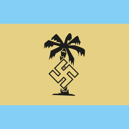 Afrika Korps Flag w/ Swastika (Decal Sheet)