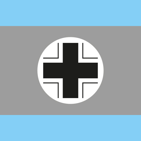 German Balkenkreuz Grey Flag (1935-45) (Decal Sheet)