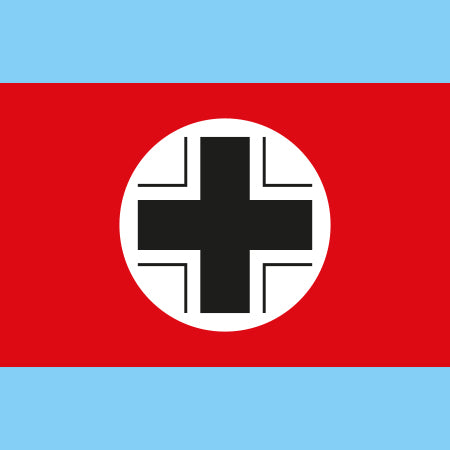 German Balkenkreuz Red Flag (1935-45) (Decal Sheet)