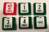 Midway Fuel Markers (Acrylic) x5
