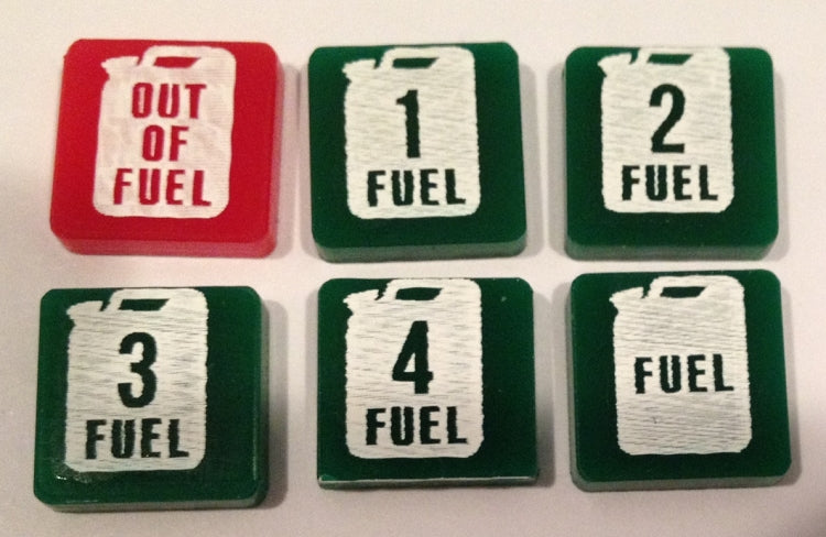 Midway Fuel Markers (Acrylic) x5
