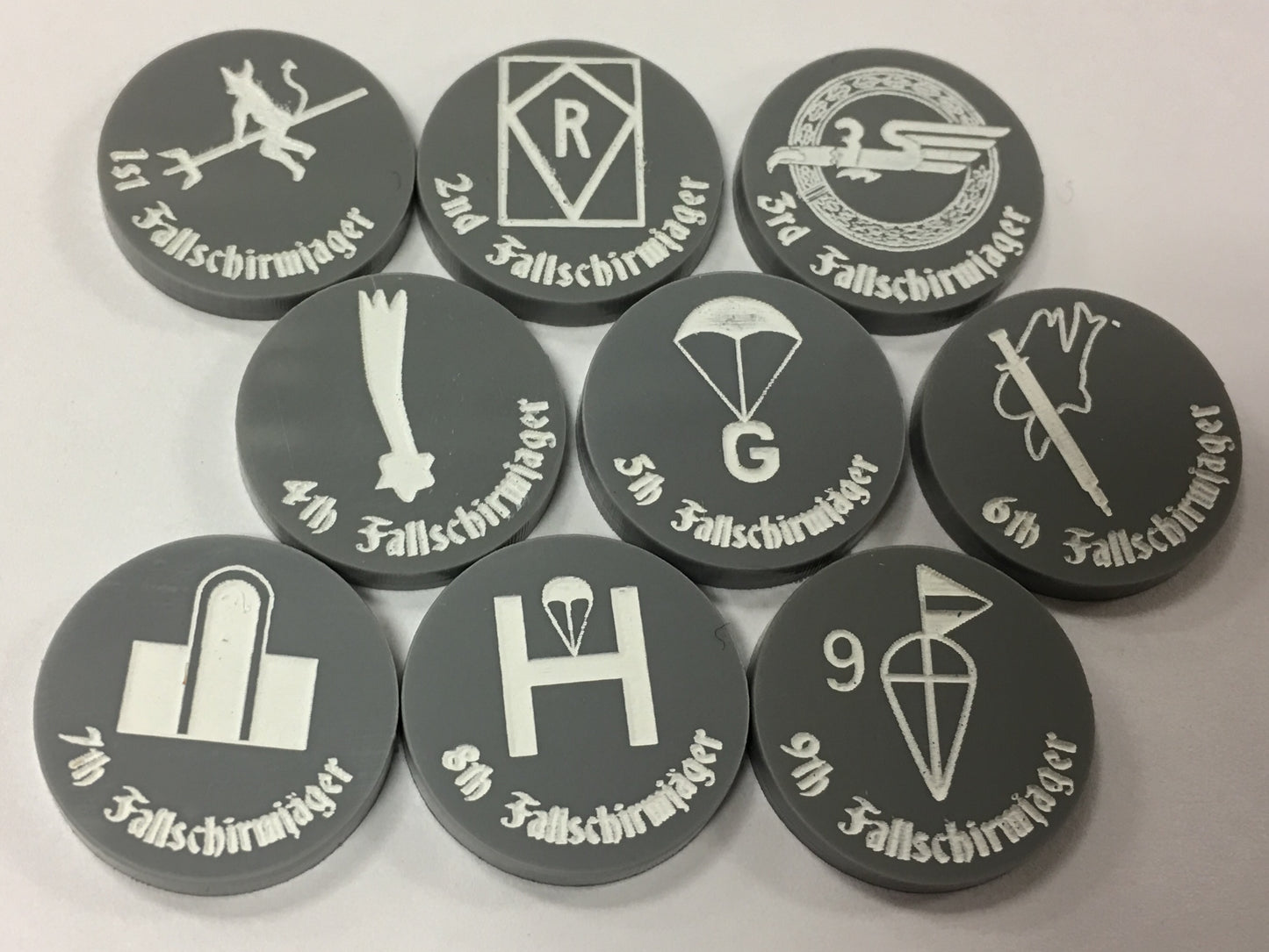 German Airborne (Fallschirmjager) Marker Set 1 (Acrylic) (9/set)