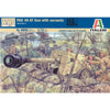 1/72 WWII ZIS 3 Anti-Tank Gun (2) w/12 Crew (Italeri)