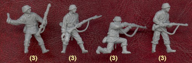 1/72 WW2 German Soldiers & Civilians Box (Pegasus)