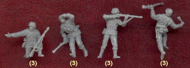 1/72 WW2 German Soldiers & Civilians Box (Pegasus)
