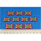 Premium Printed Britain Imperial Crown Flag (x10)