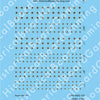 Decal Sheet, Brazil (1941-P)