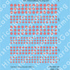 Decal Sheet, Canada Centennial Roundel (1967)