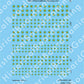 Decal Sheet, Bahamas (1981-P)