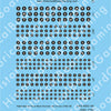 Decal Sheet, Nationalist Air Force Black Roundel with Arrows (1936-39)
