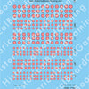 Decal Sheet, Peru (1929-P)