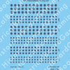 Decal Sheet, South Africa (2004-P)